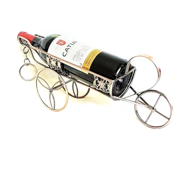 

Creative Iron Craft Wine Bottle Holder Kitchen Wine Rack Home Decoration Accessories Modern Home Decor Housewarming Gift