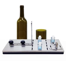 Регулируемый резак для стеклянных бутылок вина высокая прочность и твердость фрезы для бутылок для резки DIY ремесло Рециркулирующий инструмент