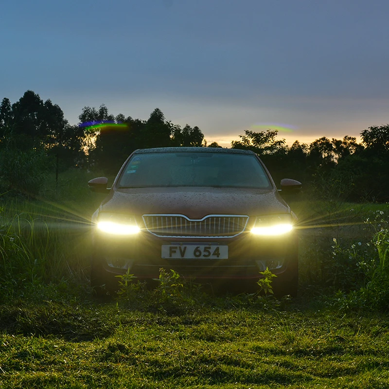 Головной светильник в сборе для Skoda Octavia 2015 2016 2017 светодиодный Противотуманные