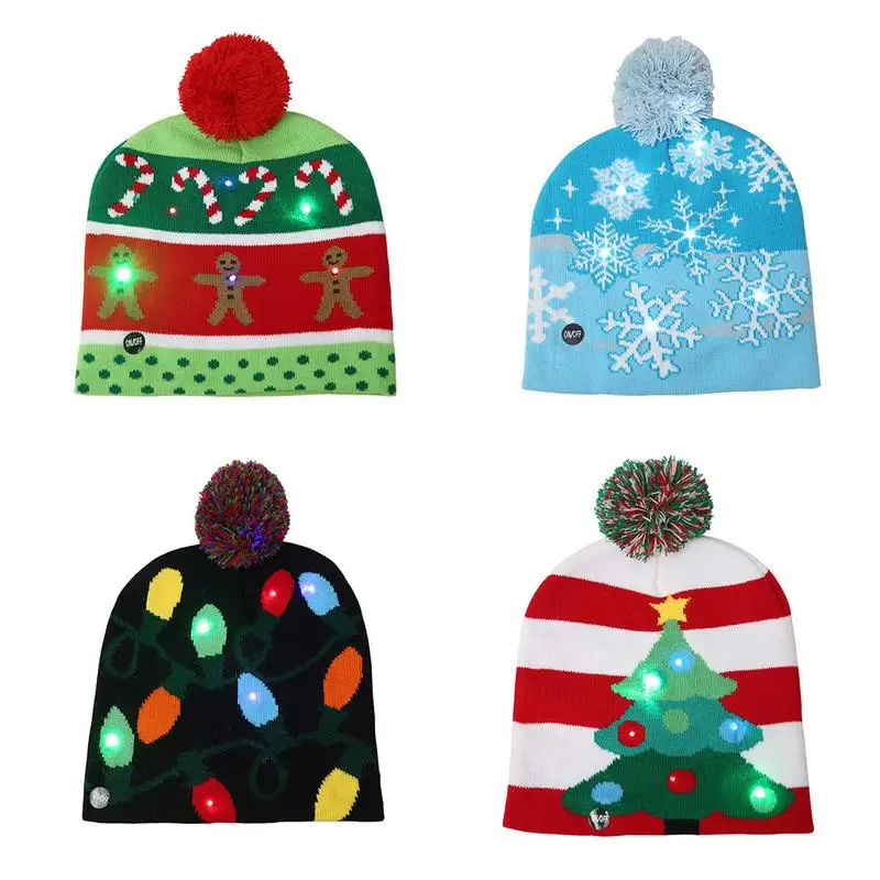 mens christmas wooly hats