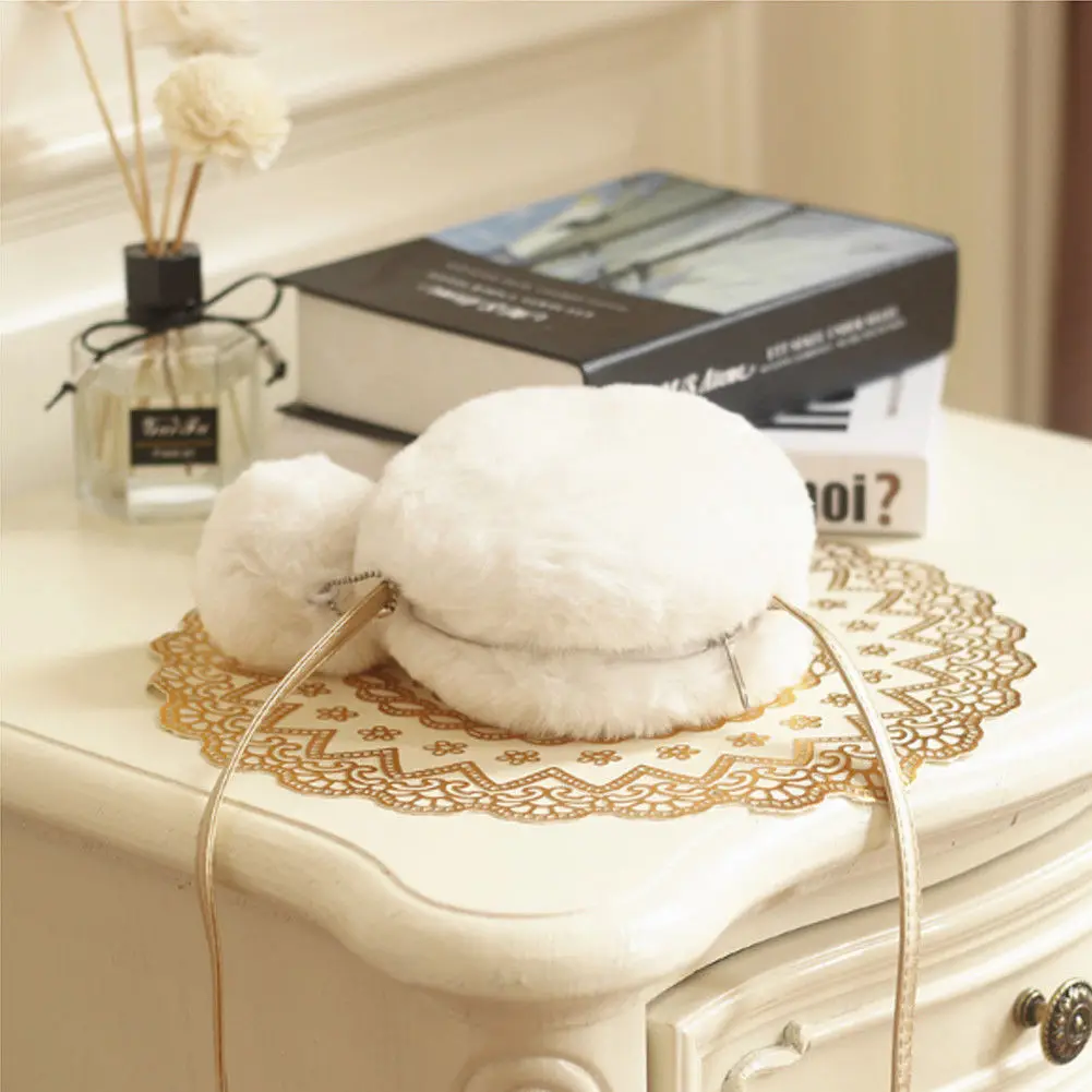Kids Furry Bag Cross Body Lady Women Gifts Bag Faux Fur Shoulder Handbag Purse Tote Clutch Shoulder Cute