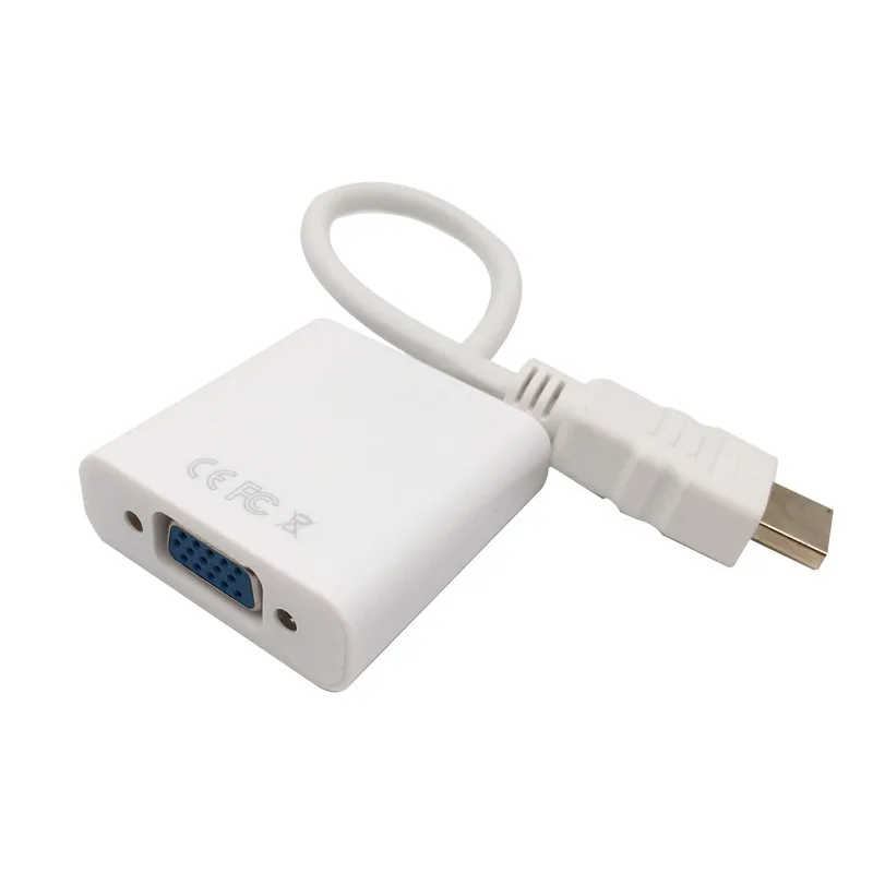HDMI к VGA адаптер папа Famale конвертер 1080P видео аудио для ПК ноутбука планшета|Кабели