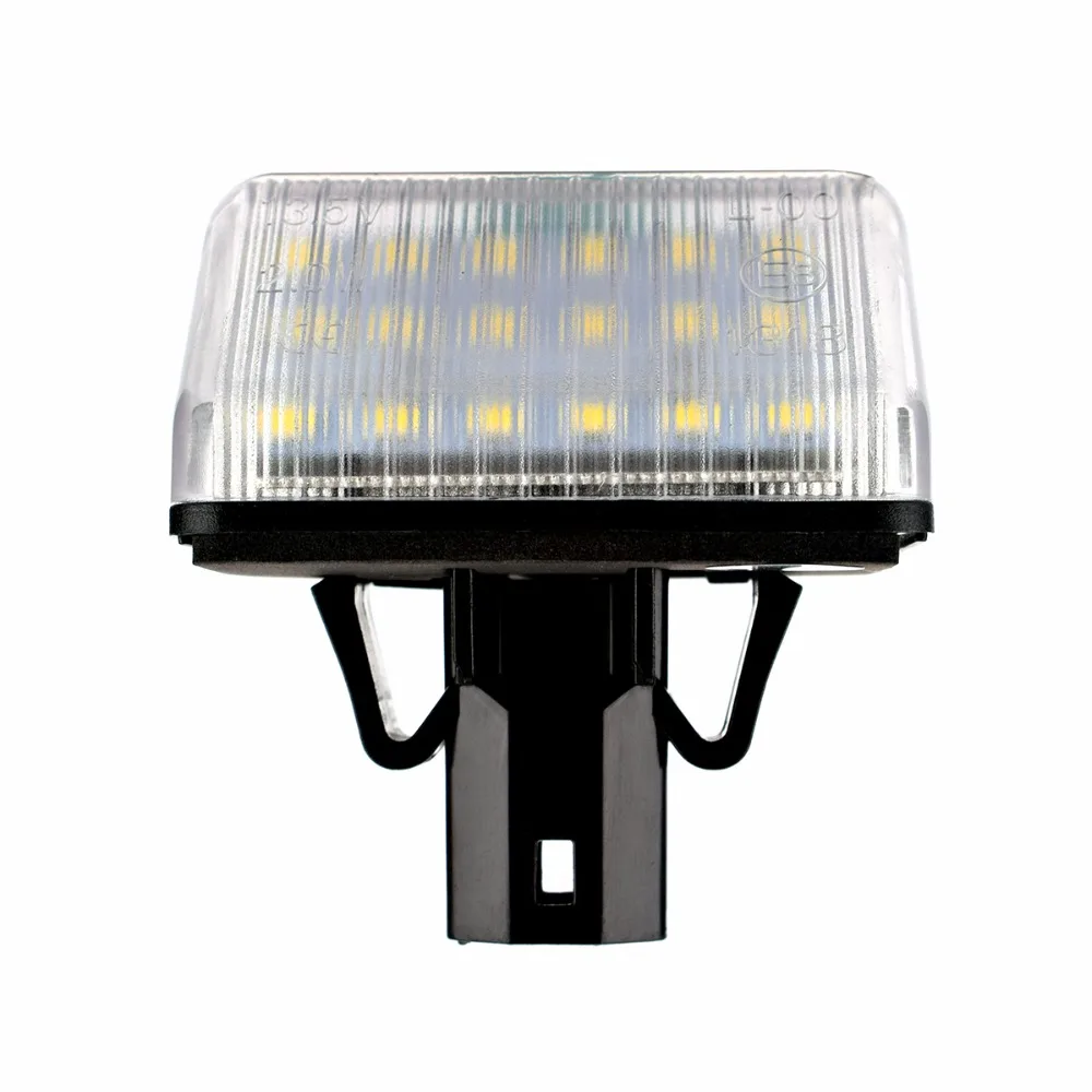 1 Pair LED Number License Plate Light For Mazda 6 2003 2008, CX 5 2013