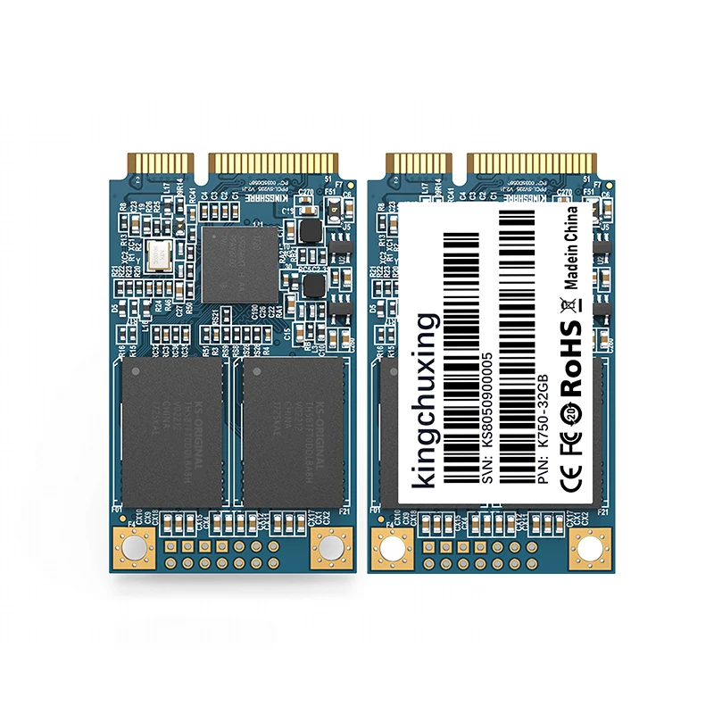 Твердотельный Накопитель SSD mSATA, 32 ГБ, 64 ГБ, 128 ГБ, 256 ГБ, настольный ПК, ультратонкий сверхскоростной жесткий диск Kingchuxing