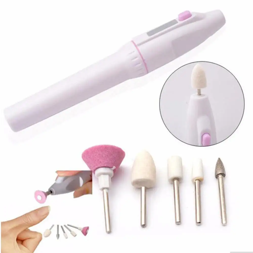 Mini Grinding Machine Set Electric Nail Drill Sets Portable Sharpener