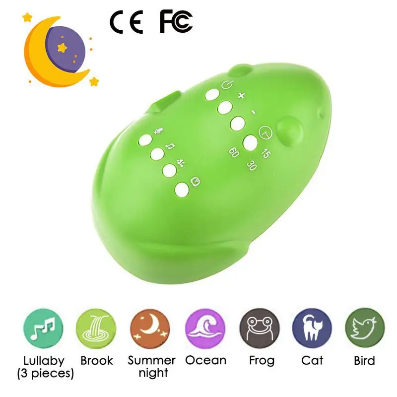 

Baby Sleep white noise machine Sleep Sound Soothers Device Voice Sensor Sleeping & Relaxation for Baby USB Rechargeable