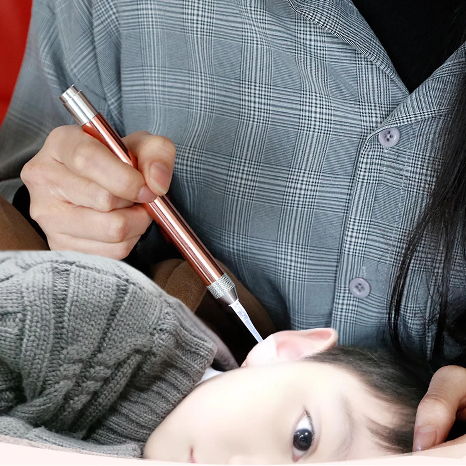 Детская безопасность Фонарик светодиодный свет ушные палочки для чистки ушей инструмент для чистки ушей Детские аксессуары для ухода за ушами