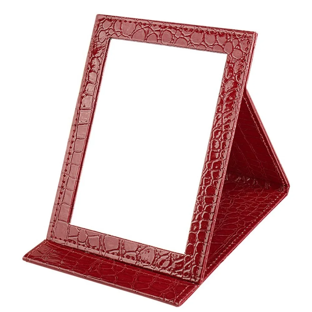 

8171Y Plastic acrylic makeup mirror with led background light 10X amplify mirror