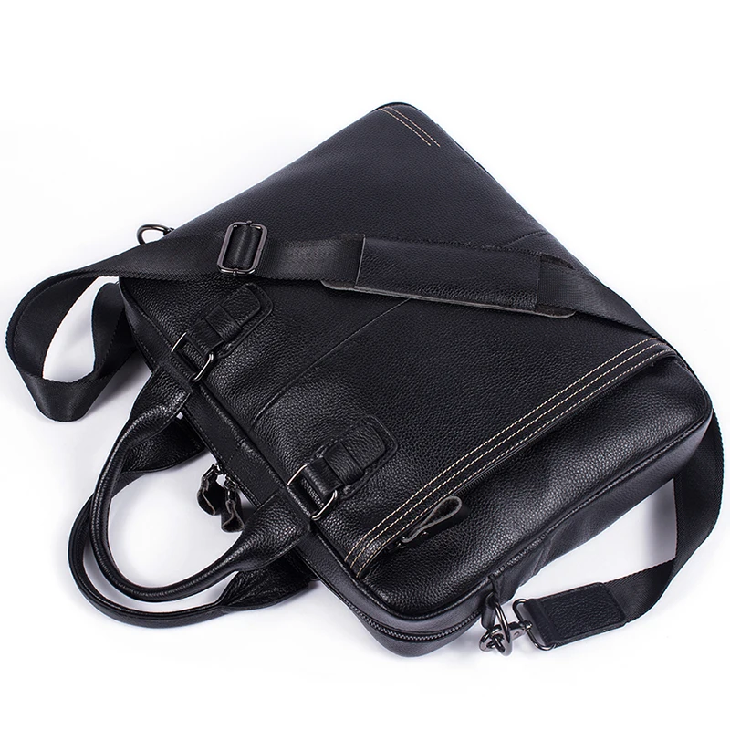 Fashion Briefcases Men Genuine Leather Bag Litchi Pattern A4 Folder Bag Soft Woman Shoulder Bags Handbag Men's Bags Brief Cases Fashion Briefcases Men Genuine Leather Bag Litchi Pattern A4 Folder Bag Soft Woman Shoulder Bags Handbag Men's Bags Brief Cases