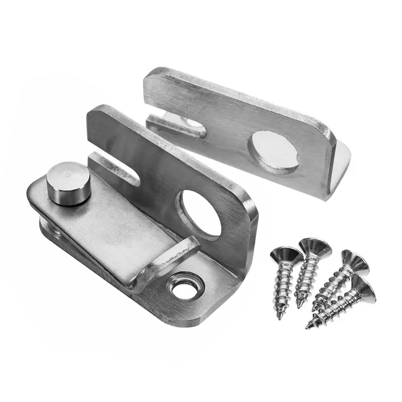 Add Thick Stainless Steel Bolt Buckle To Prevent Theft Door Lock 45mm X040mm
