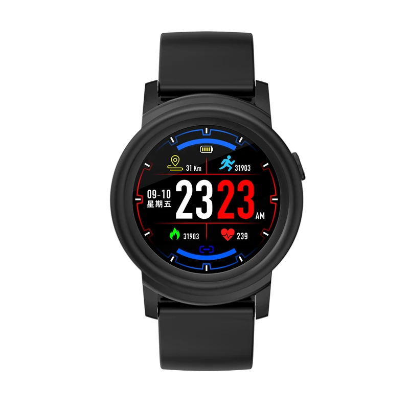 2019 Bakeey NY01 Smart Watch 1.3' Full HD IPS Circular Screen HR Monitor Multi-language Sport Mode Fitness Tracker Smartwatch