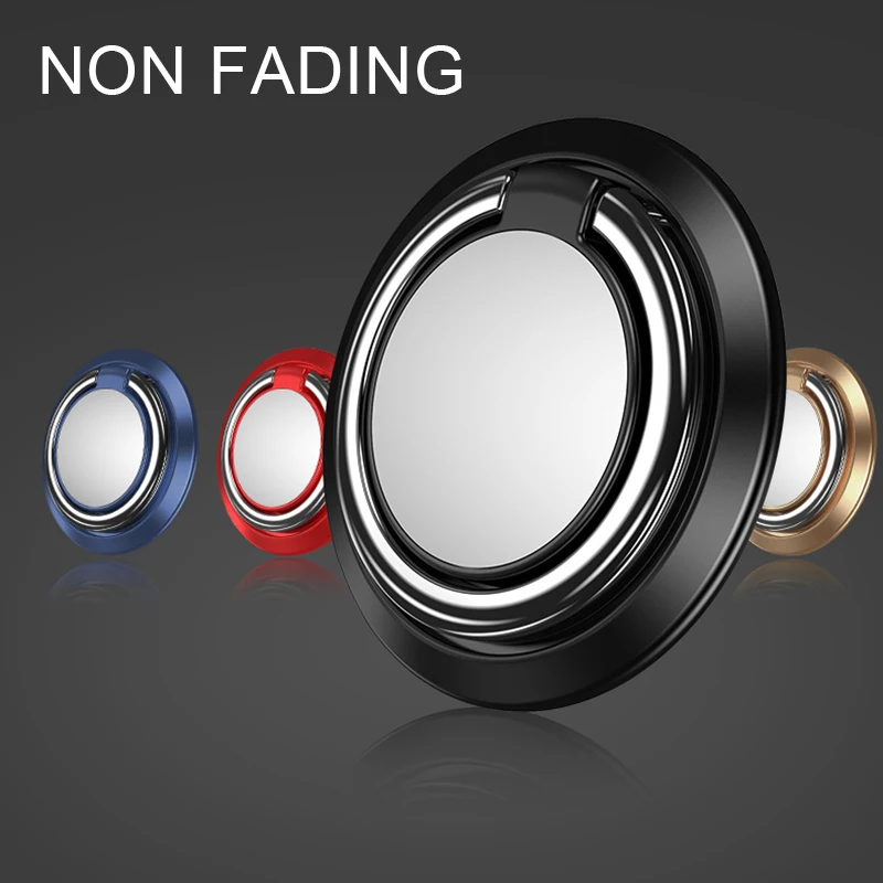 Finger Ring Holder Magnetic Ring Phone Grip 360Degrees Rotating Stand Universal Metal Phone Stand Soporte Magnetico