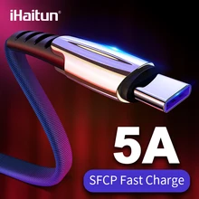 IHaitun 5A usb type-C кабель для huawei P20 Lite Honor 10 9 Pro 3,1 шнур для быстрой зарядки и передачи данных зарядное устройство для телефона samsung S9 Redmi Note 7