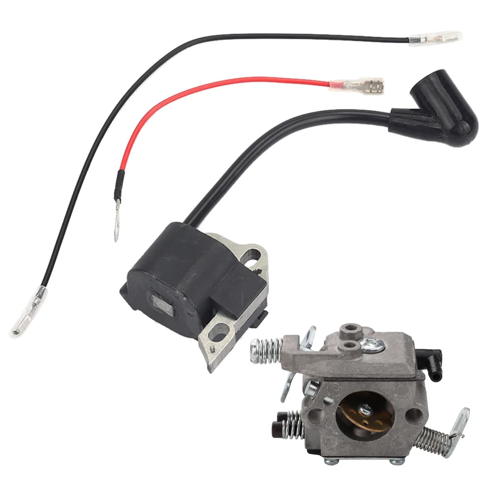 Carburetor Carb +Ignition Coil For Stihl MS170 MS180 017 018 Chainsaw