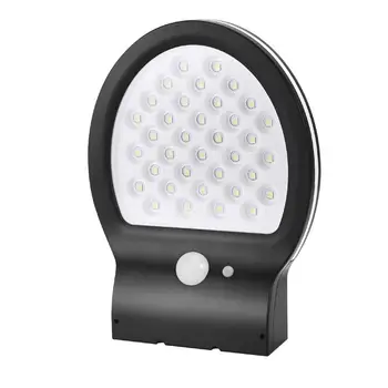 

IP54 LED Solar Power Motion Sensor Garden Security Lamp Outdoor Waterproof Light Three Light Modes Sensing Distance 5M