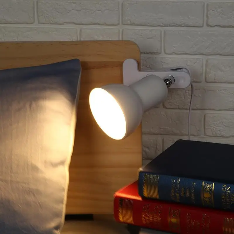 

360 Degrees Rotate Clamp Lamp Holder Heating Turtle Lizards Reptile Basking Clip Light Base Lighting Socket