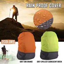 Непромокаемый рюкзак Крышка Анти пыль дождевик со светоотражающей полоской для пеший Туризм Отдых Путешествия Открытый
