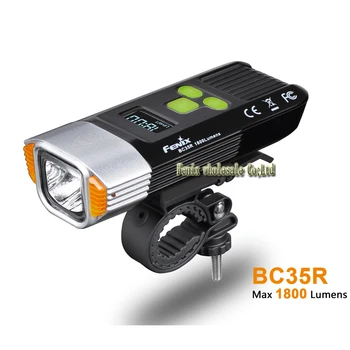 

New Arrival 2018 Fenix BC35R 1800 Lumens Cree XHP50 Neutral White LED All-round USB Rechargeable Bicycle Light with OLED screen