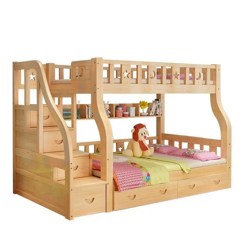 Yatak Odasi Mobilya Set Infantil Deck Tempat Tidur Tingkat De Dormitorio Cama Moderna bedroom Furniture Mueble Double Bunk Bed