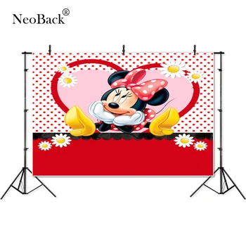

Thin Vinyl dots Minnie flower heart bow kids baby children Photography studio Backgrounds professional indoor Photo Backdrops