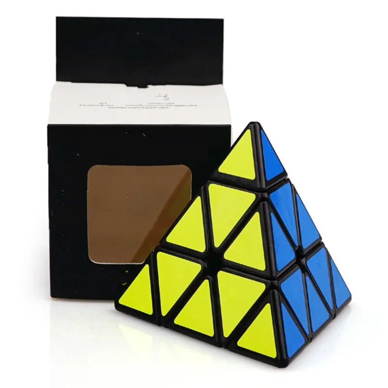 

Qiyi Oxyphylla Toys for children Pyramid Magic fidget heart spinner sides Match neo Cube Factory The new listing Plastic Sale