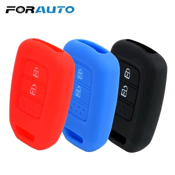 

FORAUTO Car Key Cover Silicone Sleeve Car Folding Key Shell Replacement Shell Suitable for Honda Fit Accord Interior Accessories