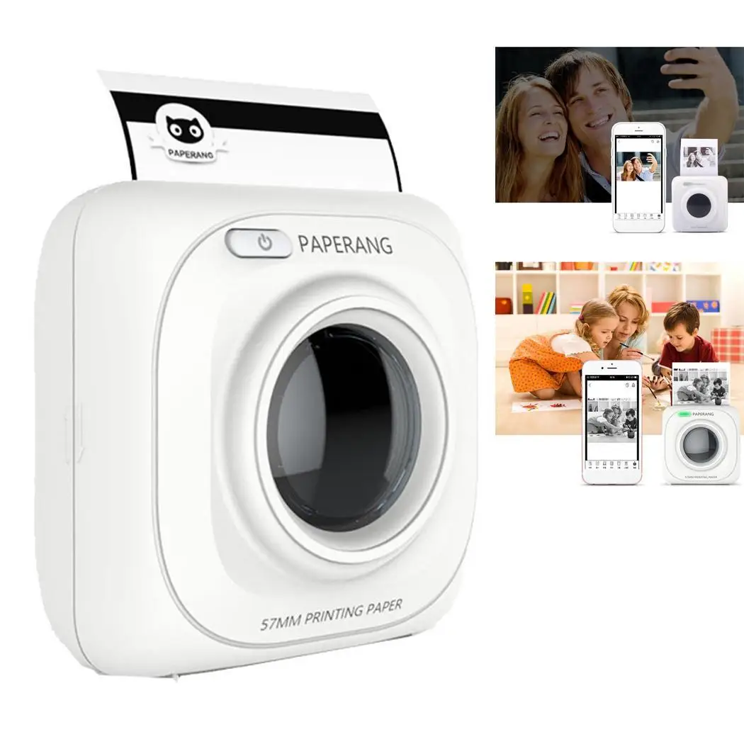 

Mini Portable Black White Imaging Thermal Bluetooth4.0 Printing Instant Photo Travel, Caual 1 Year Printer