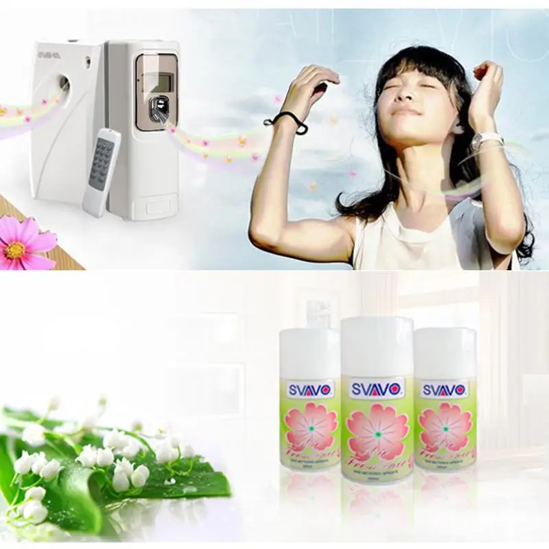 

LED Aerosol Air Freshener Dispenser Automatic Digital LCD Wall Mounted Perfume Sprayer Machines New for Home Office Hotel Toilet