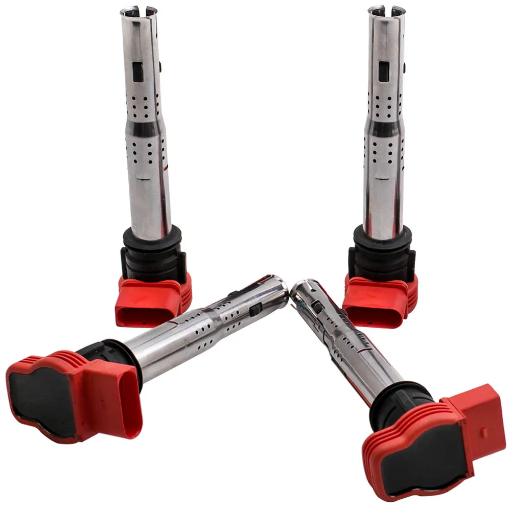 4pcs 06E905115C 06E905115E For Audi A4 A5 A6 A8 Q7 Q5 Ignition Coil