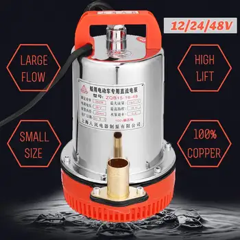 

DC 12V 24V 48V 150W 220W 350W Solar Submersible Water Pump Electric High Lift DC Stainless Steel Solar Power Fish Tank Aquarium