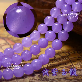 

2018 Pulseira Feminina Bileklik Pulseira Masculina Natural Chalcedony Beads 4mm-14mm Donghai Semi-finished Products Wholesale