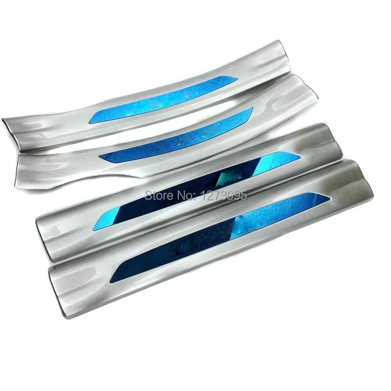 

For 2018 BMW 1 Series Stainless Interior Scuff Plate Door Sill Protector Trim Kick Guard Pedal Step Sticker Cover Car Accessory