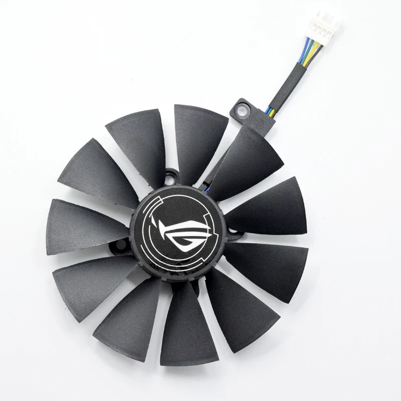 

For ASUS GTX980Ti R9 390X 390 GTX1070 87MM PLD09210S12HH T129215SM 4Pin Graphics Card Cooling Cooler Fan