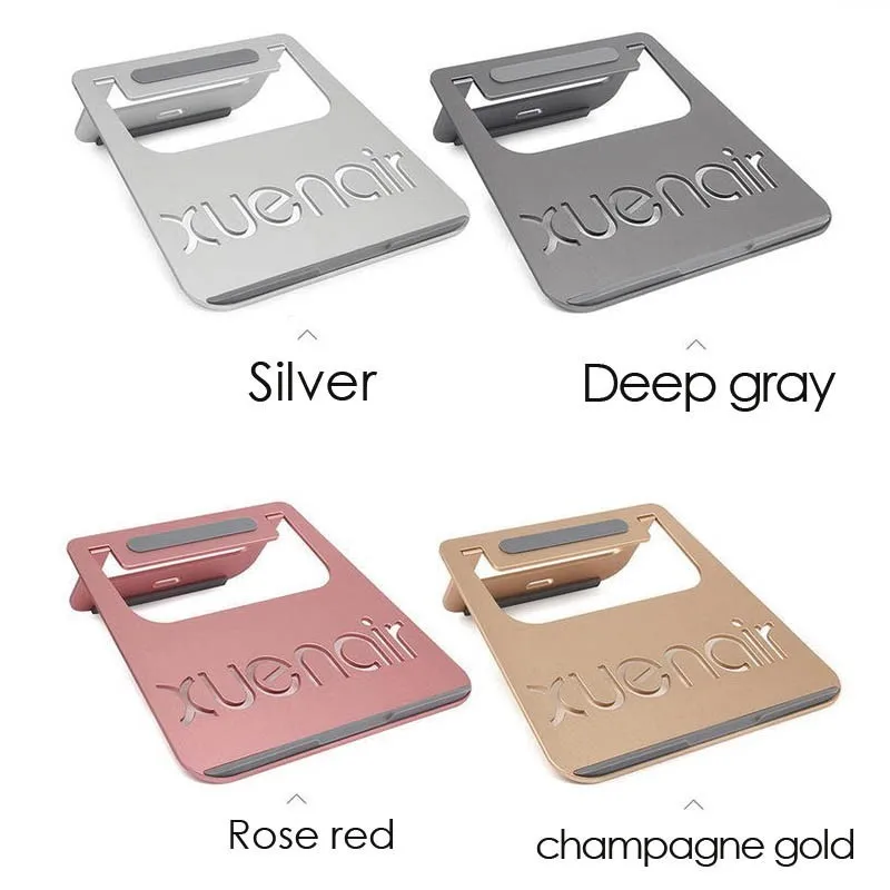 Metal Laptop Stand Folding Portable for Macbook and most 11-15.6 inch Notebook Aluminium Alloy Ergonomic Office Bracket.
