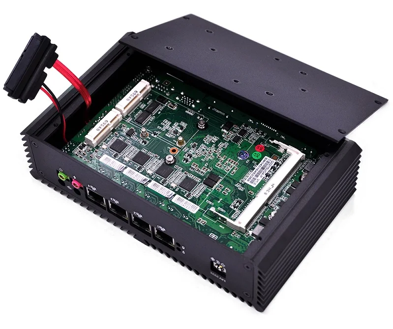 Qotom брандмауэры с открытым исходным кодом мини ПК Q301G4 Q305G4 Celeron 2955U 3205U