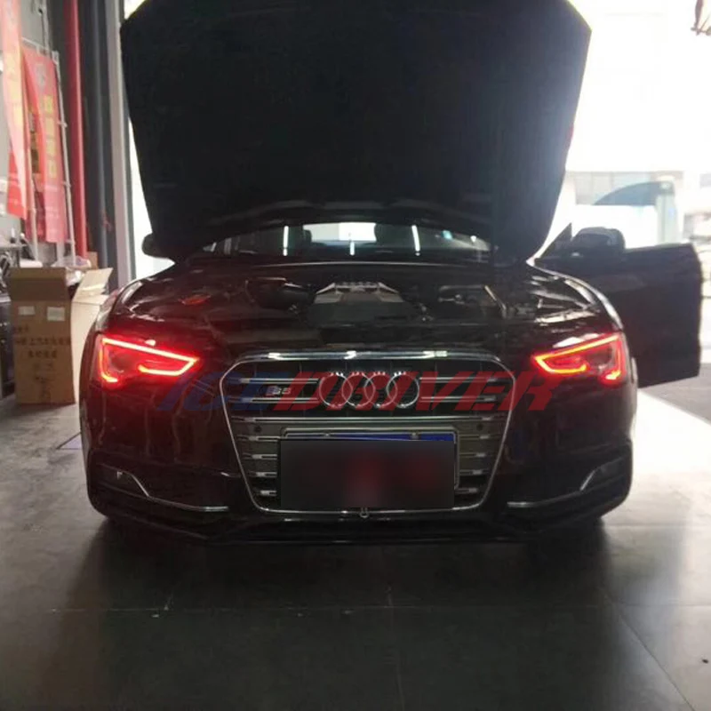 Icedriver для AUDI A5 S5 дневные ходовые огни RGB многоцветный светодиодный доски 2012- дневные ходовые огни красные, синие демон освещение для глаз лампы