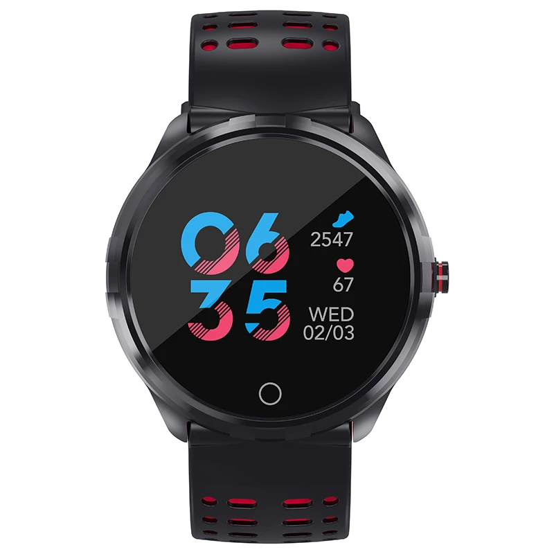 

Microwear X7 1.04 inch Smart Watch Bluetooth4.0 IP68 Call / Message Reminder Heart Rate Monitor Blood Pressure Functions Sports