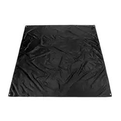 Подушка Одеяло для кемпинга легкий водостойкий пляжное пиное одеяло для активного отдыха-Размер 2,1X2 м (черный)