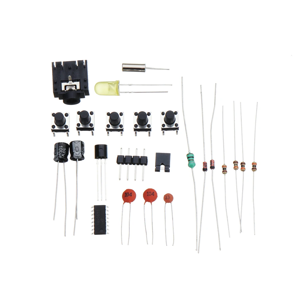 CLAITE DIY FM беспроводной стерео модуль радиоприемника PCB электронные обучающие