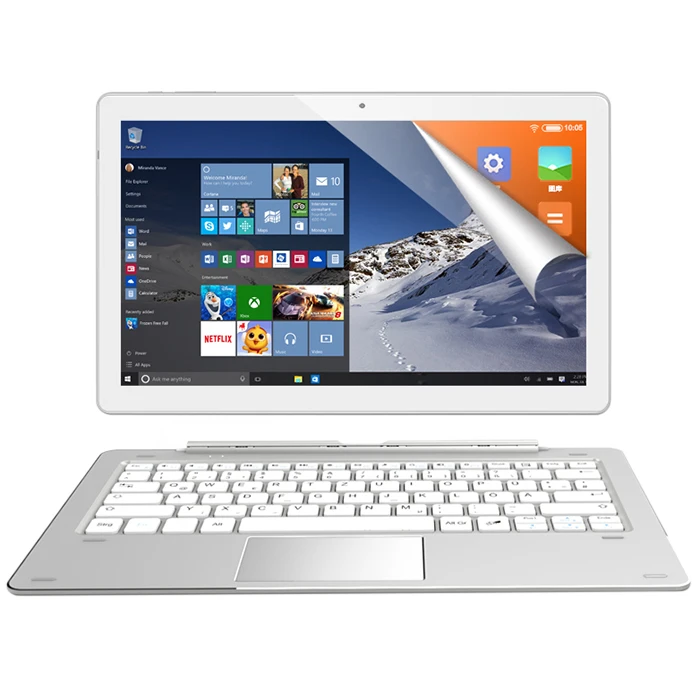 ALLDOCUBE iWork 10 Pro 2 en 1 Tablet con teclado 10,1 pulgadas Windows 10 Android 5,1 Intel Atom x5- z8350 4 GB RAM 64 GB ROM