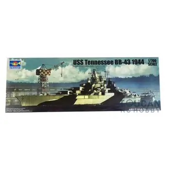 

Trumpeter 05782 1/700 USS Tennessee BB-43 1944 Battleship Kit Static Model TH05379-SMT2
