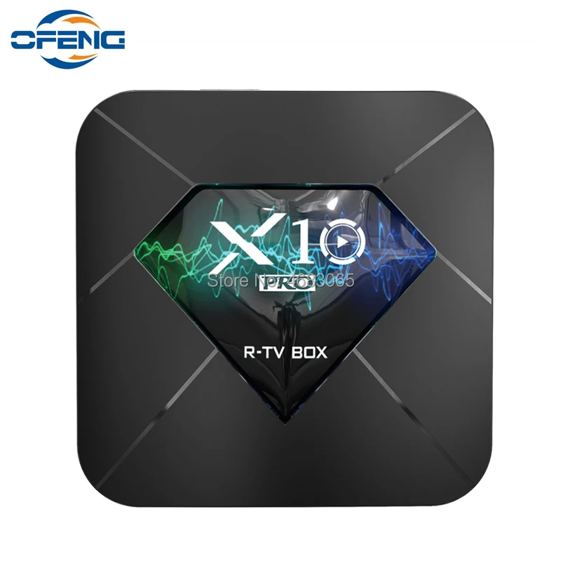  X10 PRO Smart TV BOX Amlogic S905 X2 Android 8.1 4GB DDR4 64GB 2.4G/5G Dual WiFi USB3.0 BT4.0 Suppo
