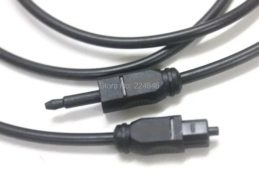 Подлинный Toslink к мини разъему 3 5 мм Цифровой оптический аудиокабель SPDIF