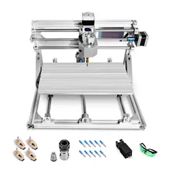 CNC3018 с ER11 мини-станок для лазерной гравировки DIY Kit деревообрабатывающий станок с ЧПУ Pcb ПВХ фрезерный станок с ЧПУ 5500 МВт/2500 мвт/500 МВт/без