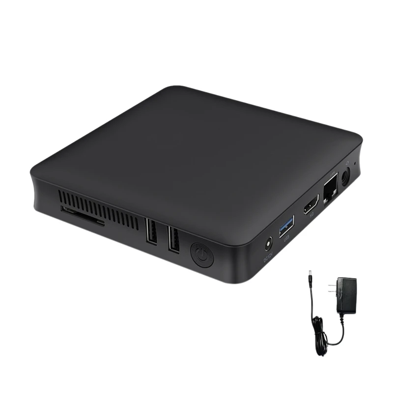 Мини ПК Intel Atom Z8350 1 92 ГГц 2 Гб ОЗУ 32 ПЗУ Windows 10 Bluetooth 4 0 4K 5 8 ггц Wifi 1000 м Lan Win10 Smart Tv Box