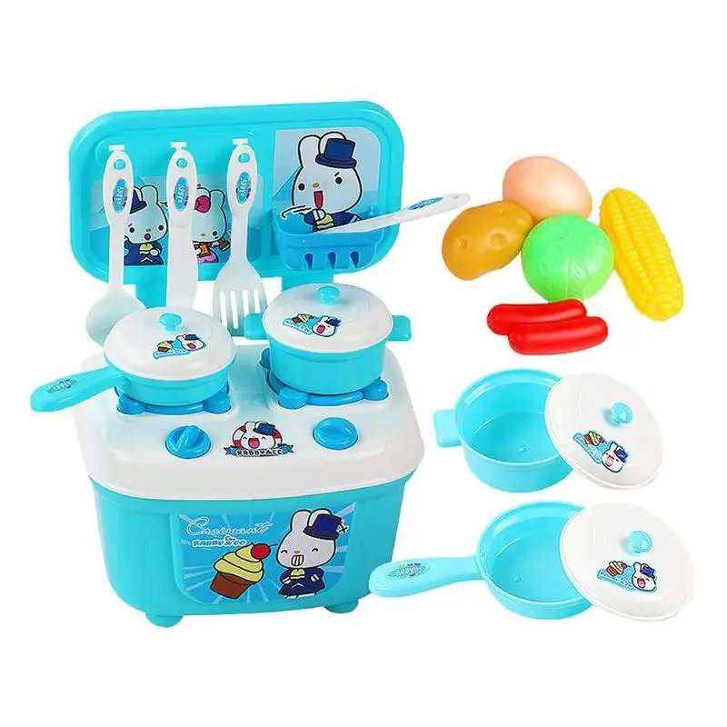 

16pcs/set Tableware Kitchenware Toys Plastic Kitchen Replica Cooking Simulation Kitchen Cook Tableware Cosmetics Cashier Tools