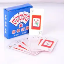 Портативная игровая карта маджонг тихие высокопрочные карты оплаты