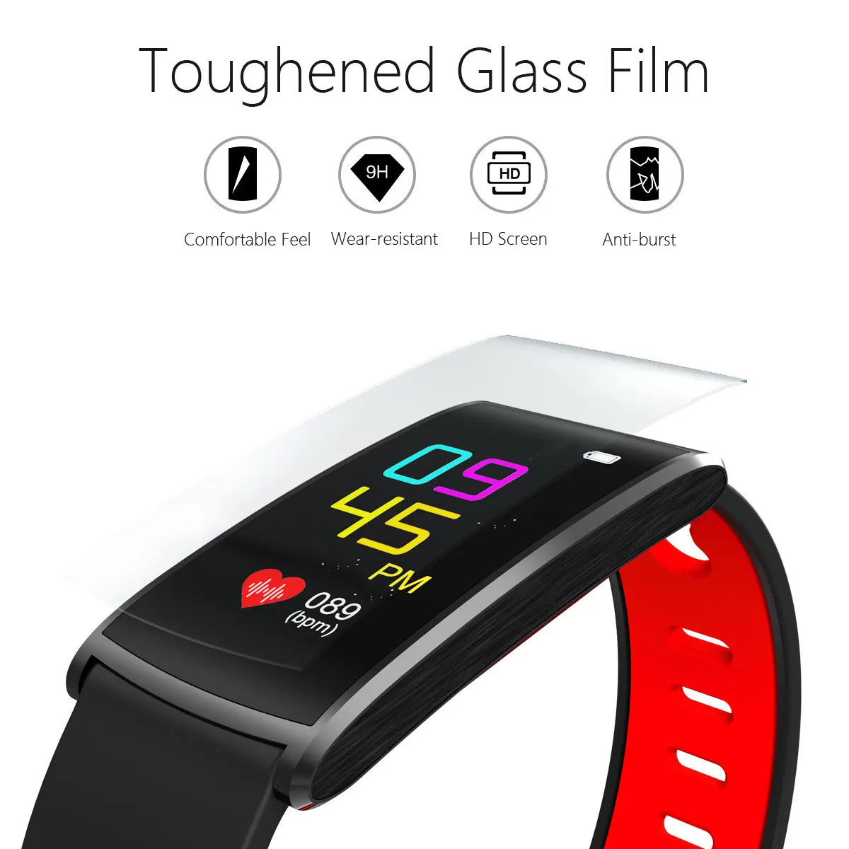 

Smart Bracelet bluetooth 4.0 Heart Rate Monitor Smart Wristband Fitness Tracker for Android for iPhone iOS Smart Watch