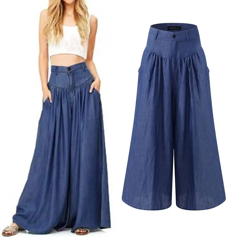 Oversized Women's Wide Leg Pants Women Pants 2019 Summer Autumn Female ...