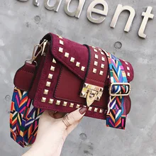 Rivet Crossbody Bags For Women Luxury Handbags Designer Famous Brand Bolsa Feminina Shoulder Bag Ladies Sac Main Leather Purses new bee pearl women crossbody messenger bags shoulder leather handbags for famous luxury brand designer bolsa feminina sac 2018